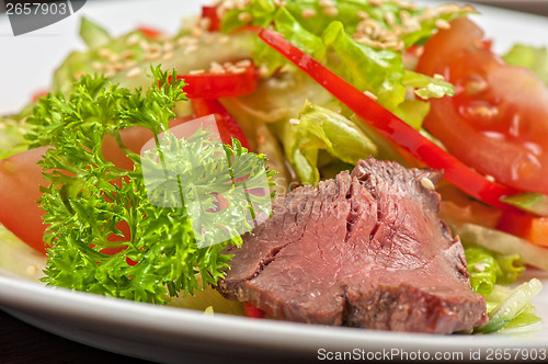 Image of beef salad