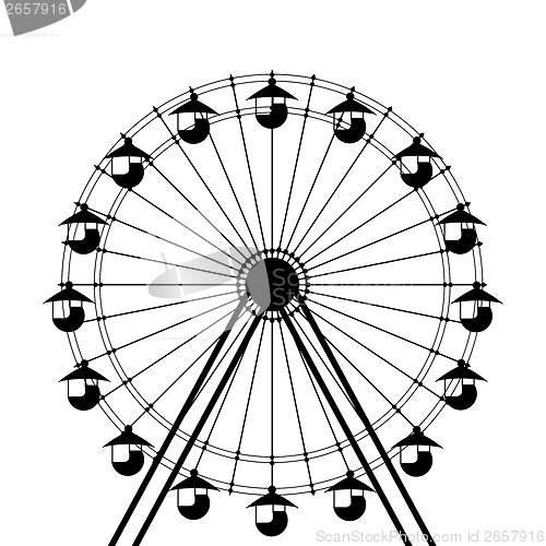 Image of Ferris wheel icon