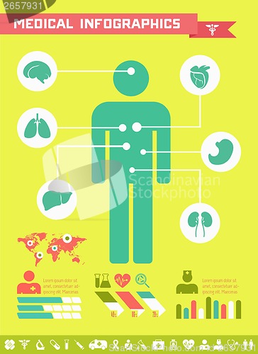 Image of Medical Infographic Template.