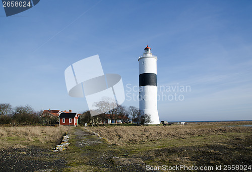 Image of Lighthouse at the island Oland in Sweden