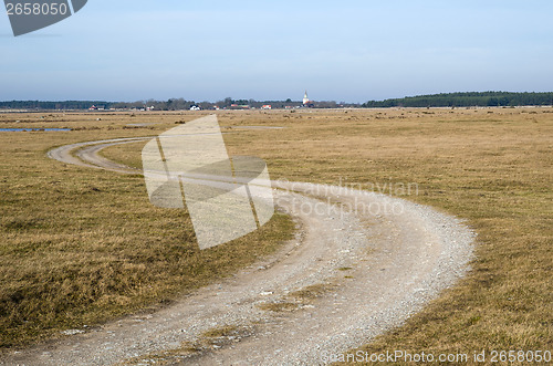 Image of Winding dirt road