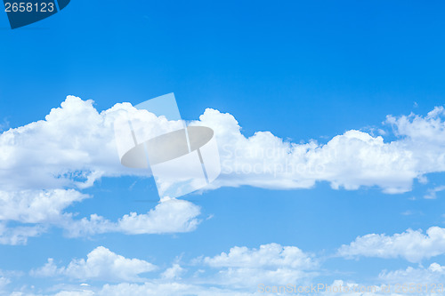 Image of bright blue sky