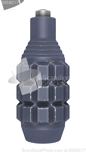 Image of Pineapple Fragmentation Grenade on White