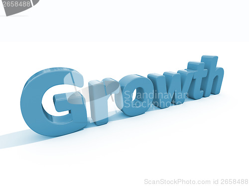 Image of 3d word growth