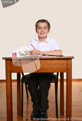 Image of Happy school student