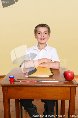 Image of Happy school student