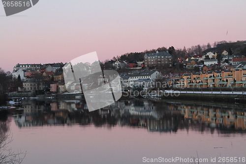 Image of Sunset in Trondheim