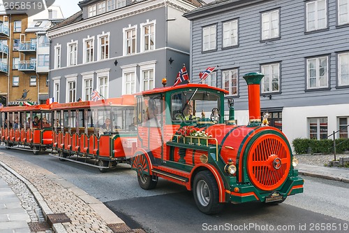 Image of Road sightseeing train in Bergen