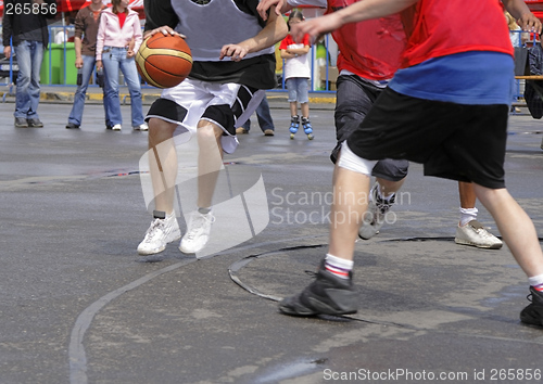 Image of Streetball match