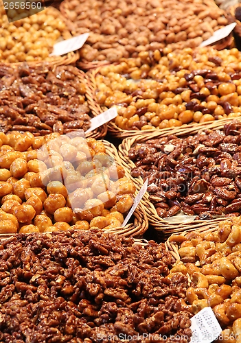 Image of Detail from a market stall