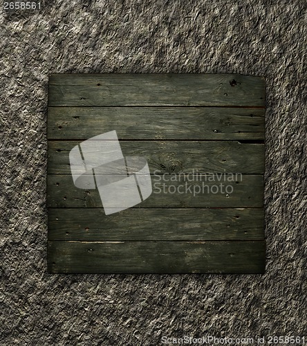 Image of old wooden planks