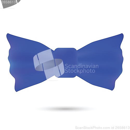 Image of blue bow