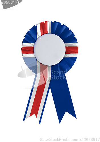 Image of Award ribbon isolated on a white background