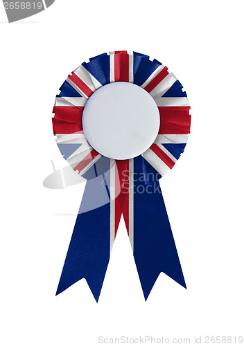 Image of Award ribbon isolated on a white background