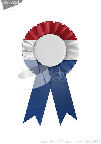 Image of Award ribbon isolated on a white background