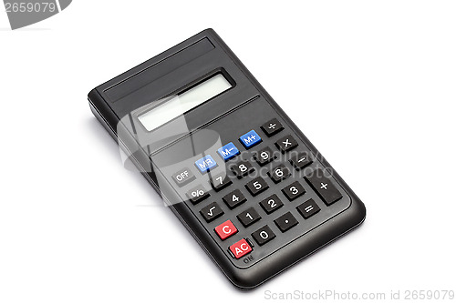 Image of Black calculator 