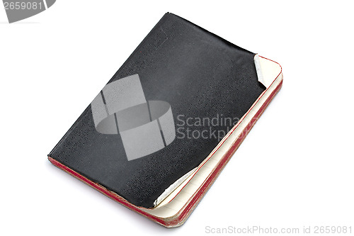 Image of Black notebook