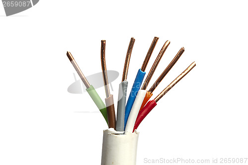 Image of Colorful cables