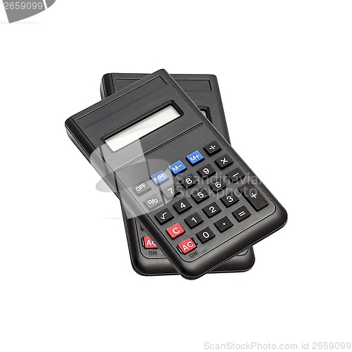 Image of Black calculator