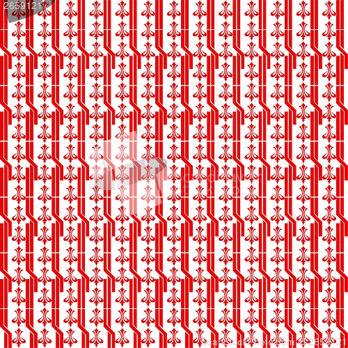 Image of seamless floral pattern 