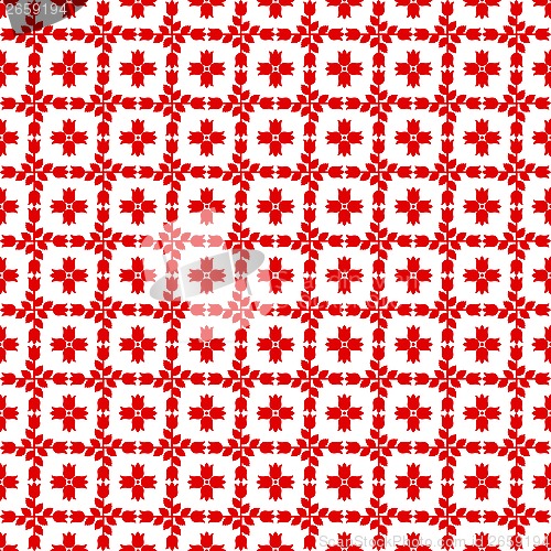 Image of seamless floral pattern