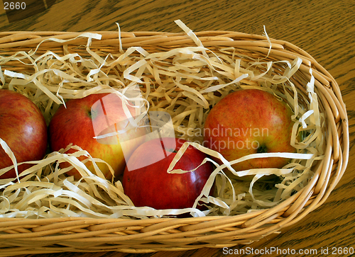 Image of Apples in a basket