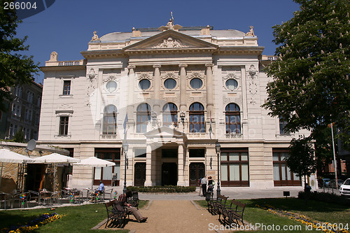 Image of Budai Vigado - Budapest landmark