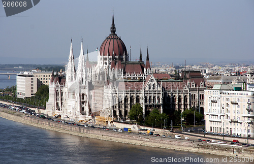 Image of Hungarian parliament - famous landmark