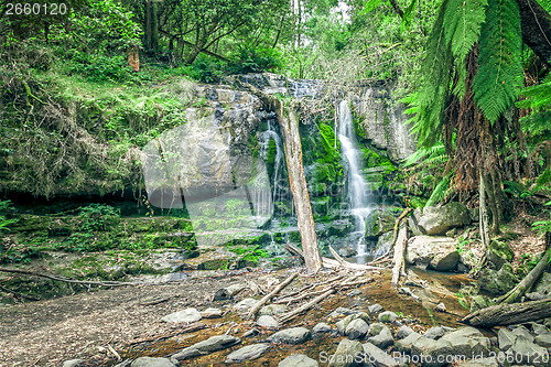 Image of waterfall Tasmania