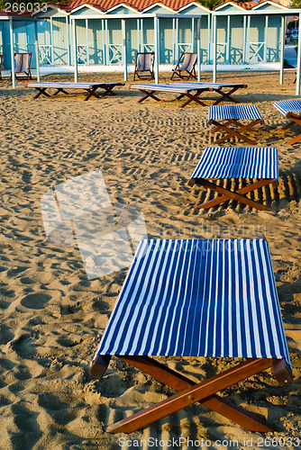 Image of Beds in the beach