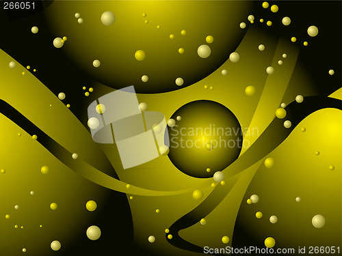 Image of bubble deep yellow