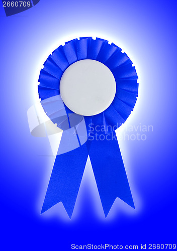 Image of Award ribbon isolated on a white background