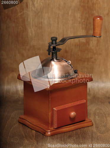 Image of vintage coffee grinder