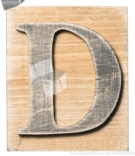 Image of Wooden alphabet