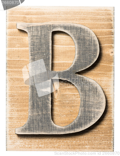 Image of Wooden alphabet