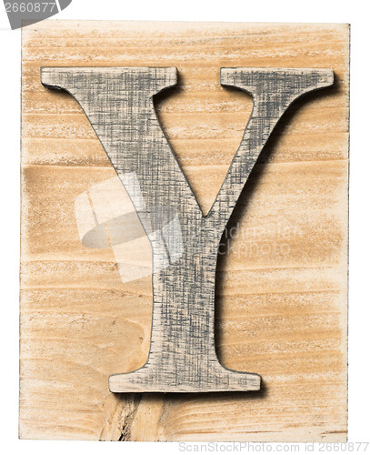 Image of Wooden alphabet