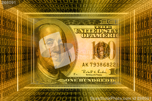 Image of Money concept, USA dollars