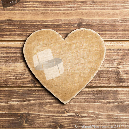 Image of Wooden heart