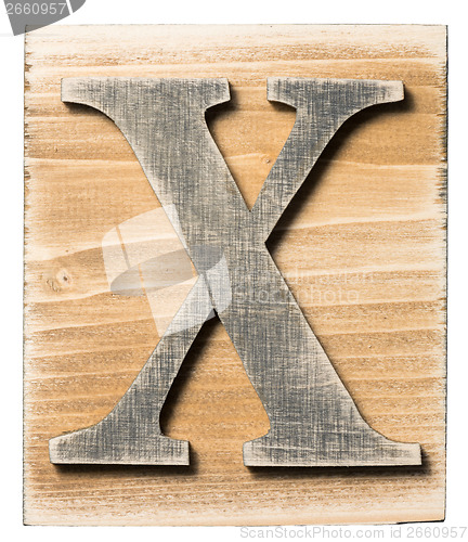 Image of Wooden alphabet