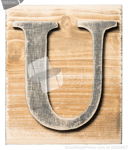 Image of Wooden alphabet