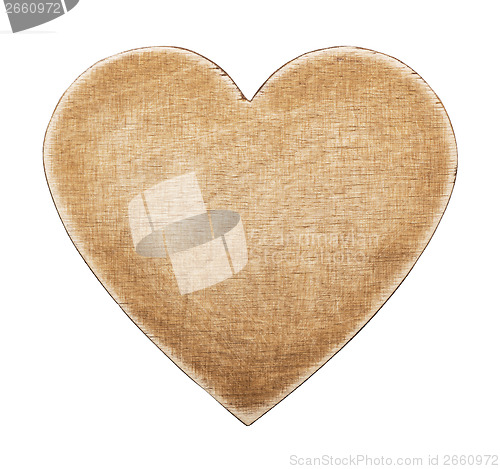 Image of Wooden heart