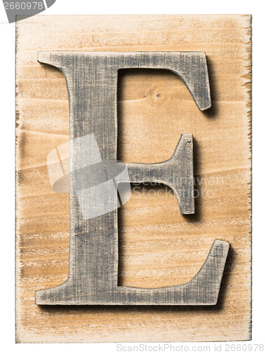 Image of Wooden alphabet