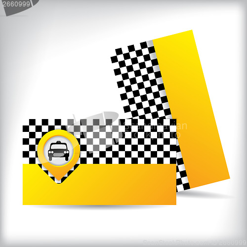 Image of Business card design for taxi companies