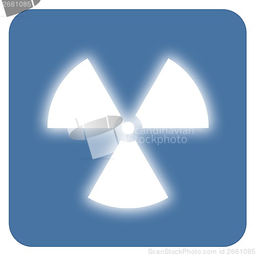 Image of Nuclear radiation symbol
