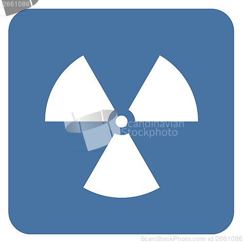 Image of Nuclear radiation symbol