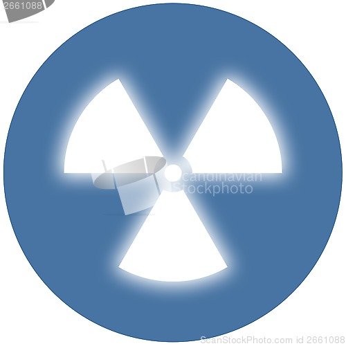 Image of Nuclear radiation symbol