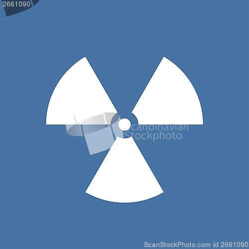 Image of Nuclear radiation symbol