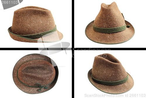 Image of traditional wool hunting hat