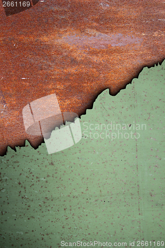 Image of combined rusty textures