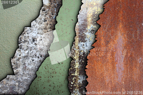 Image of collection of weathered textures